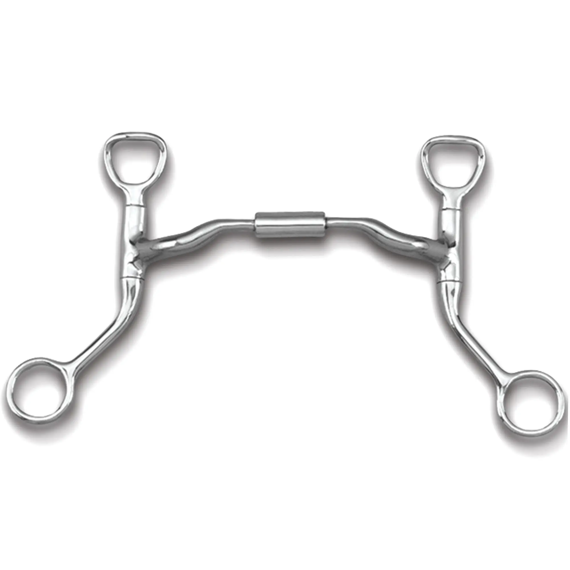 Myler HBT Shank with Low Port Comfort Snaffle Bit