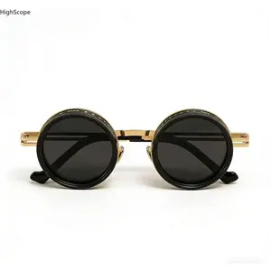 Polarized Round Sunglasses ND Dimming UV400 Anti Glare Outdoor Eyewear