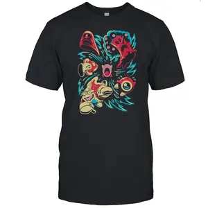 Kirby Infinite Hunger Shirt Cute Gaming Graphic Tee Unisex Video Game Fan T-Shirt