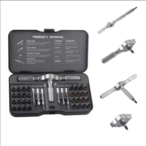 40 in 1 Ratchet Screwdriver Set, Precision Repair Tool Kit with DIY Rotating Handle, Multifunctional Screwdriver Set for Home Appliance, Bicycle Repair