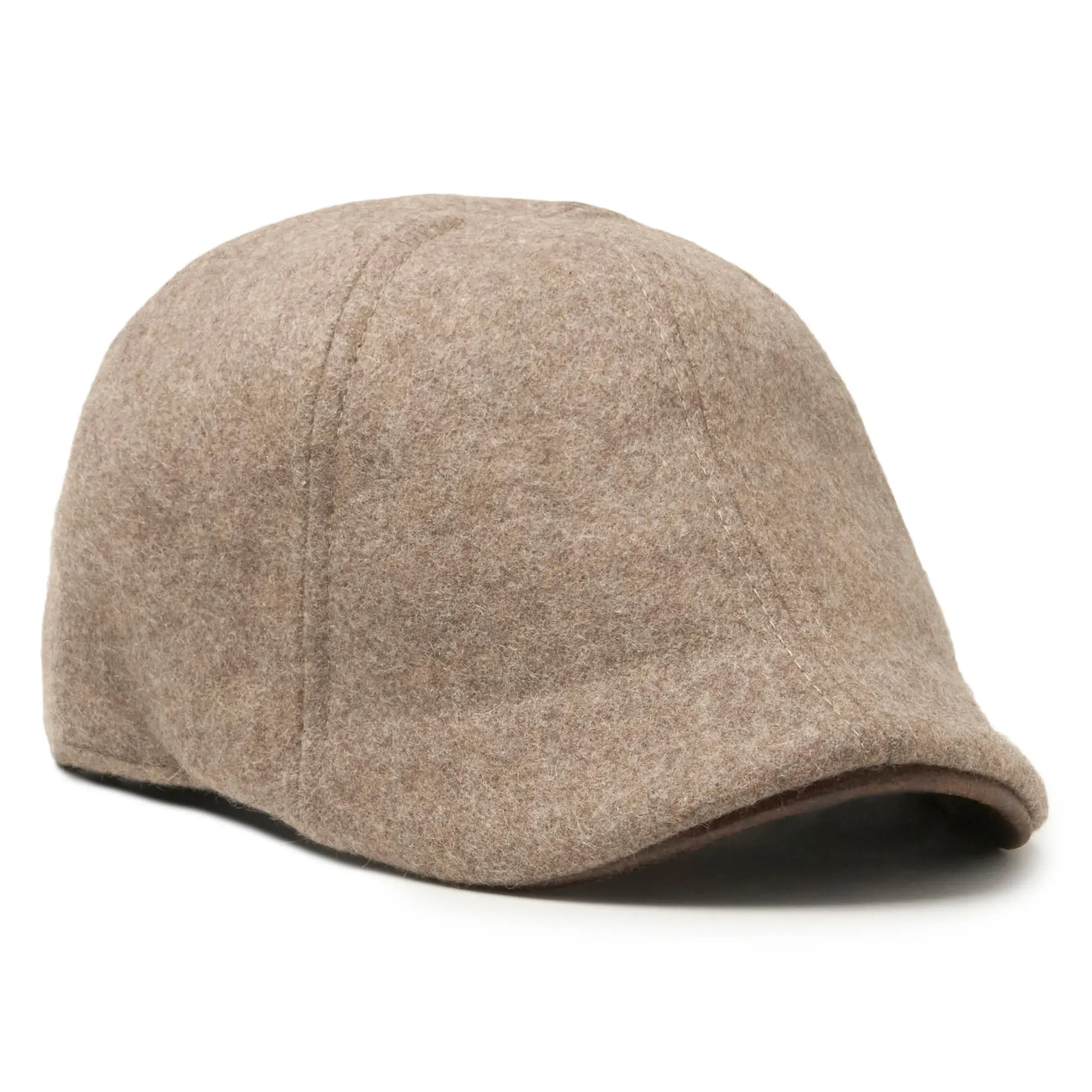 The Kenmore Boston Scally Cap - Brighton Ale & Cigar Brown Brim