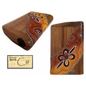 Terre Percussion Compact Travel Pocket Didgeridoo (10" x 5")