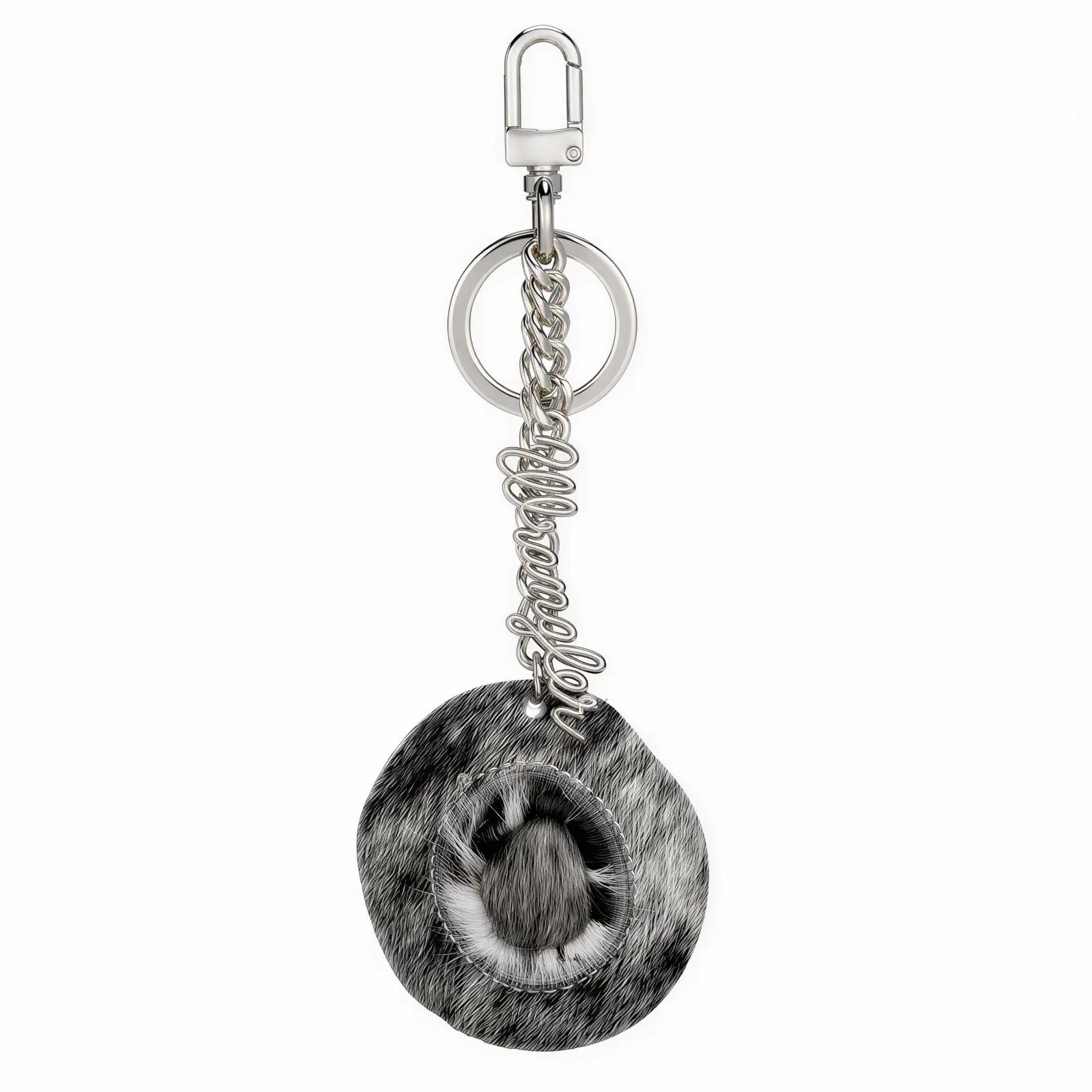 Wrangler Western Cowhide Cowboy Bag Charm