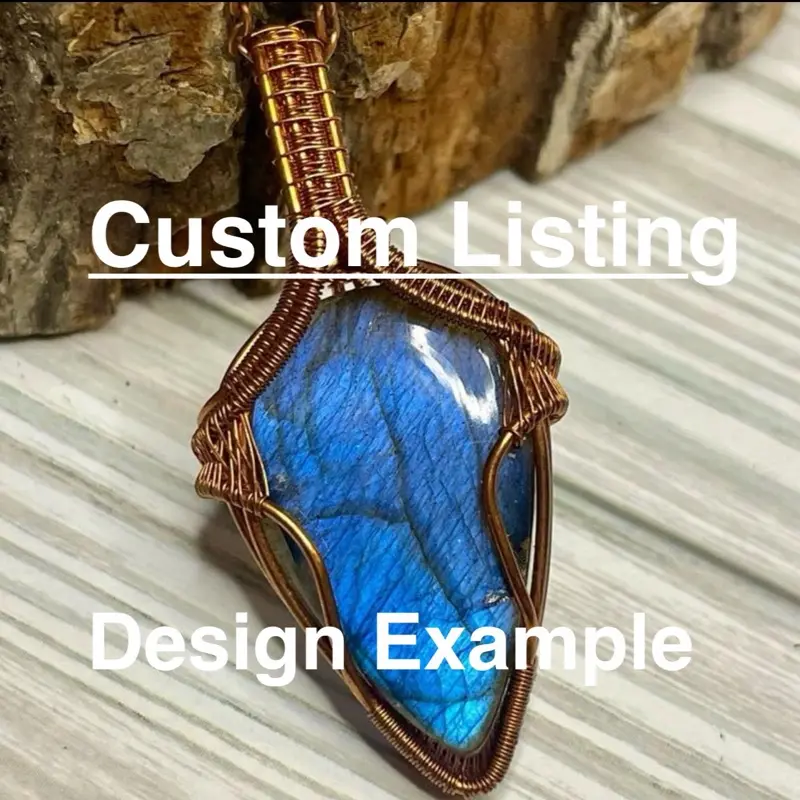 *Choose Your Own* Copper Wire Handmade “Empress Energy” Necklace
