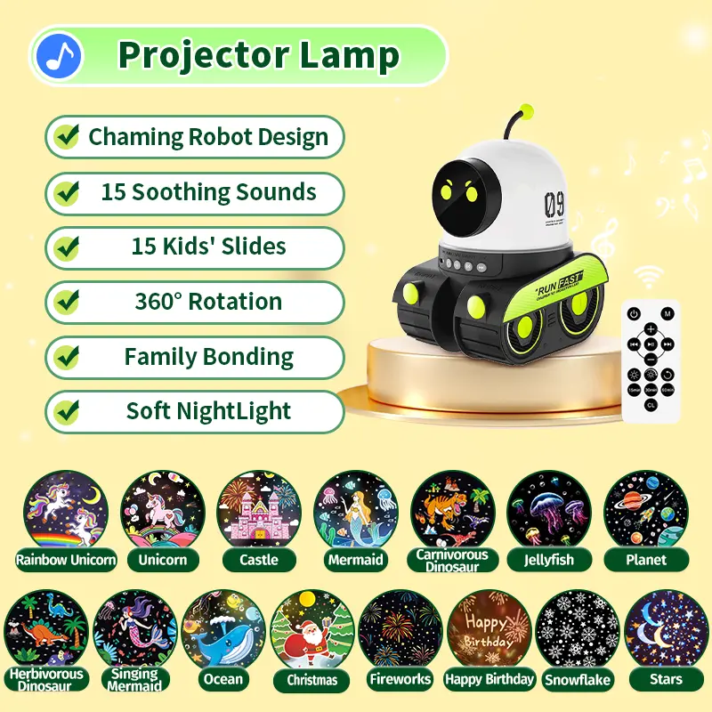 Robot Design with 15 Kids' Slides