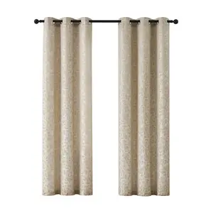 5th Avenue Lux Blythe Textured 38x84 ChampagneWindowPanel S/2