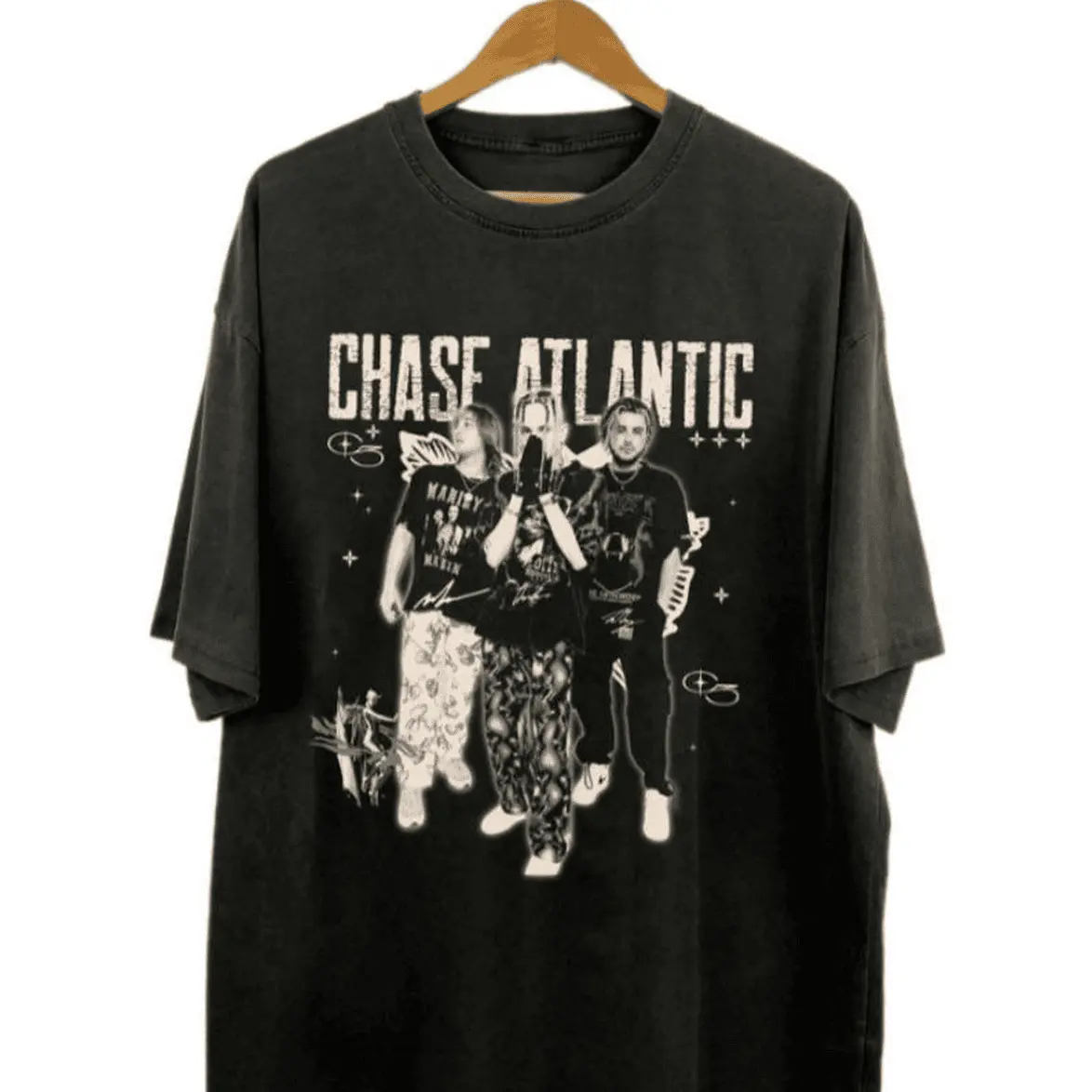 Chase Atlantic Unisex T-shirt Chase Atlantic Graphic Shirt Concert Tour Unisex Shirt Fans Gift Timeless Cotton Tee