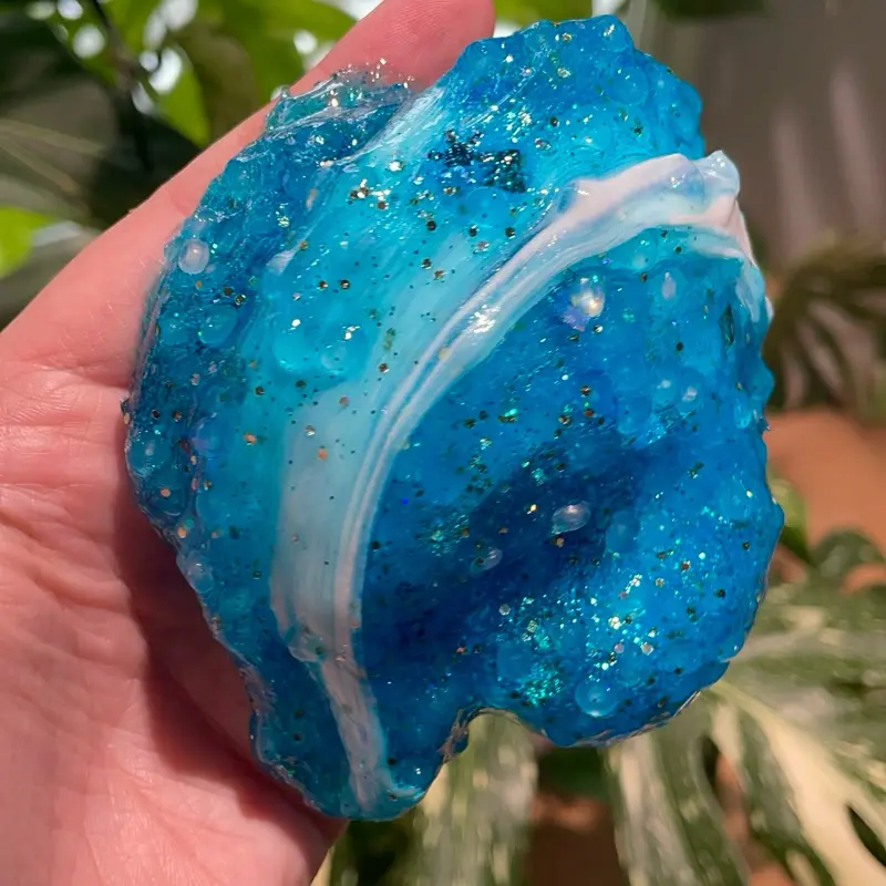 Winter storm crunch fishbowl slime