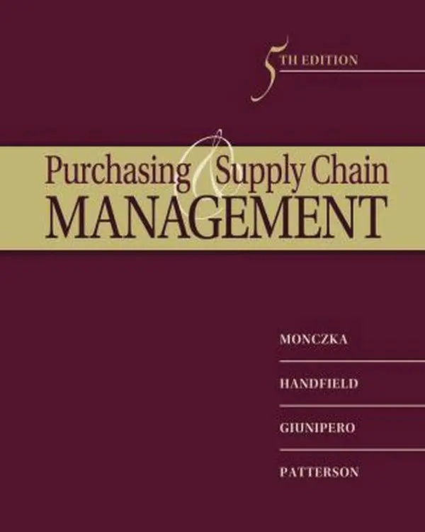 USED-Purchasing and Supply Chain Management by Robert M. Monczka (Hardcover)