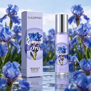 Gazipoo Romantic Iris Scent Rollerball Perfume Oil 10ML, Long-Lasting Portable Fragrance, Ideal for Commute and Dates, Light Fresh Scent
