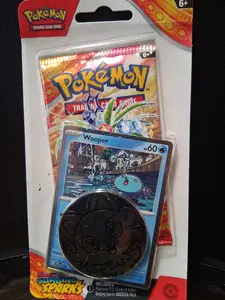 Pokémon Mega Evolution Chaos Rising Booster Pack with Toxel Promo Card & Coin