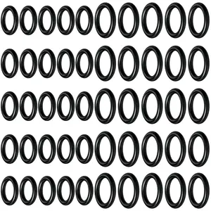50 Pack O-Rings Kit, Rubber O Rings Hose Washers, Power Pressure Washer Replacement for 1/4 inch, 3/8 inch, M22 Quick Connect Couplers