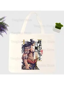 Record of Ragnarok Handbags Cloth Canvas Tote Bag Shopping Travel Eco Reusable Shoulder Shopper Bags Bolsas De Tela