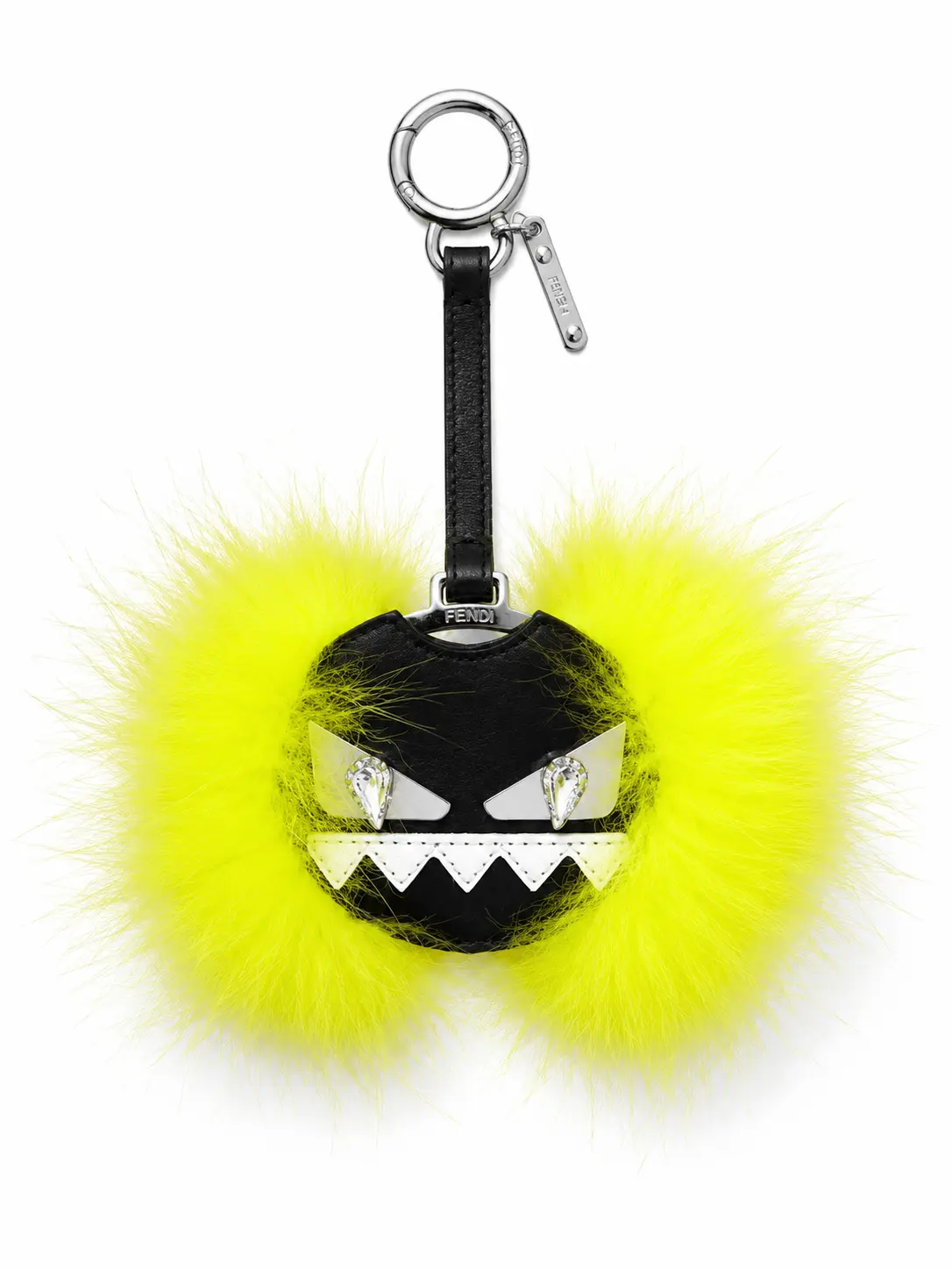 Pre-owned FENDI fur Bag Accessories Monster Charm 27826691