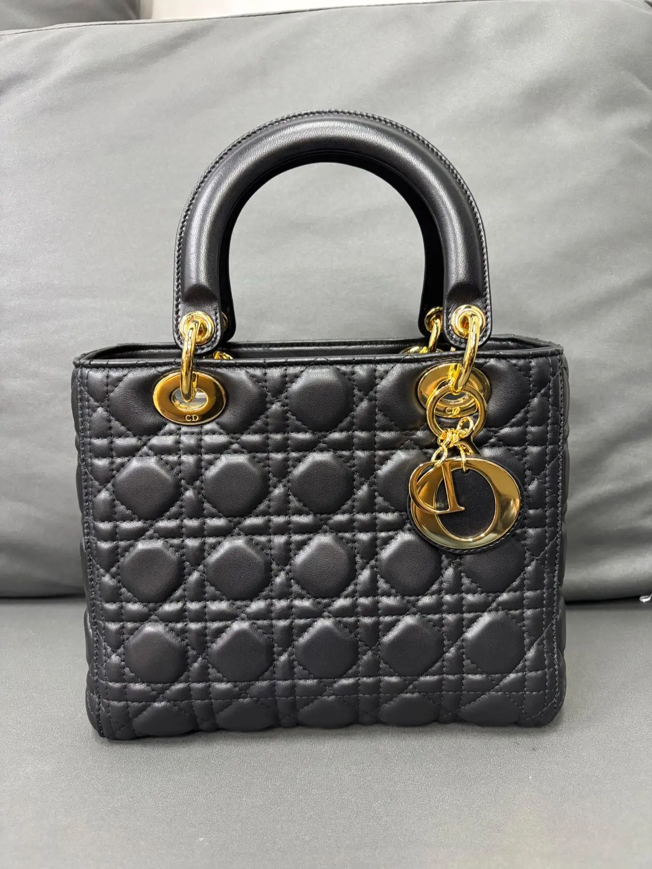 Pre-owned Dior leather Shoulder Bags Lady [bf 12z] Q04177