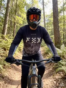 Men's Mountain Bike Riding Suit, Dh Style Bmx Cycling Gear, Sports Jersey Top, Comfortable Road & MTB Clothing, Ideal for Endurance Races