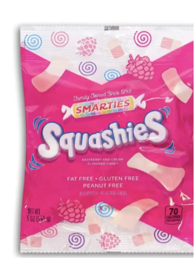 Smarties Squashies oz bag pack of 12 Smarties Squashies oz bag pack of 12