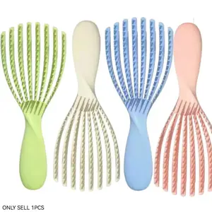 Miracle Brush, sold-out paddle brush, Enhances hair smoothness, strength, and shine, Combines boar hair with nylon bristles, featuring micro-ball massage tips, Stimulates the scalp, increases hair volume, Detangling Hairbrush