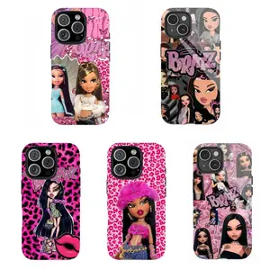 Y2k Girl fashion Phone Case,Bratz Girl Phone Case,for iPhone 16 15 14 13 12 11 17Pro Max,for Samsung S25 S24 S23 S22 Ultra,Protective Cover,give her/him a gift for Christmas and Thanksgiving