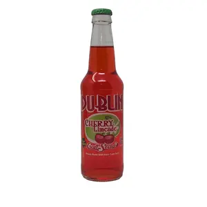 Dublin Craft Soda Cherry Limeade 12 Ounce Glass Bottle