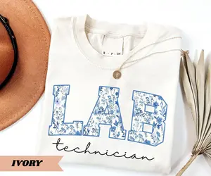 Lab Tech T-shirt, Sweatshirt — Lab Tech Team Tee, Lab Technician Shirt, Gift for Lab Technician Student