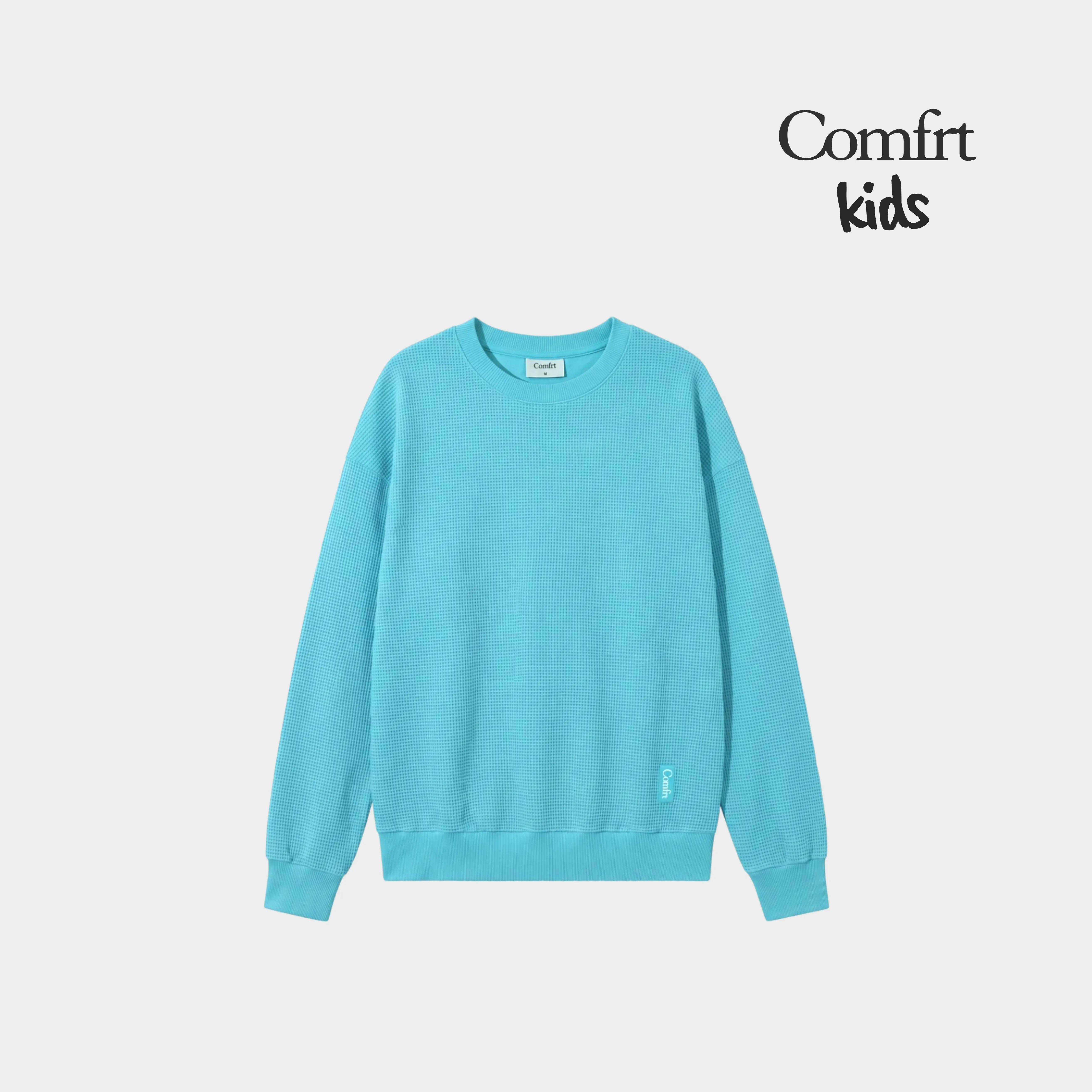 Comfrt Kids | Waffle Long Sleeve Playtime | Soft Kids Waffle Knit Long Sleeve Top & Pajamas Comfrt Kids | Waffle Long Sleeve Playtime | Soft Kids Waffle Knit Long Sleeve Top & Pajamas
