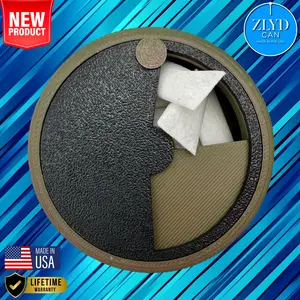 Zynergy Pouch/Snuff Easy access OD Green Camo/Black Zlyd Zyn Can! Zyn storage never been so easy, Stop struggling to get a Zyn, Zyn can storage, made in the USA