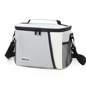 Large Capacity Insulated Bag, Waterproof & Fresh-keeping Picnic Bag, Food Delivery Insulated Bag, Cooler Bag for Camping & Hiking, Durable Insulated Bag