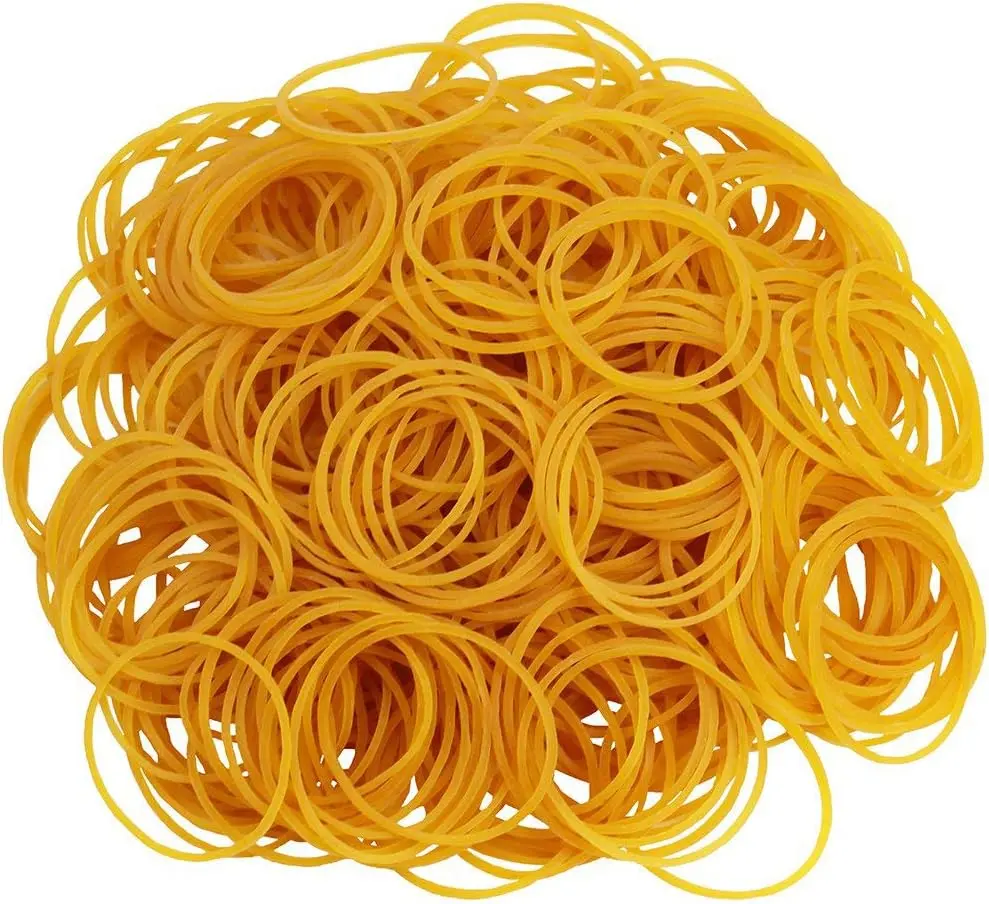 Rubber Bands 750pcs size 25mm 1 inch rubber bands Small Rubber Band for Office supplies School Home Elastic BandGift.