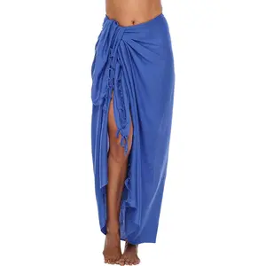 SHU-SHI Sarong Wraps for Women Beach Cover up Skirt Swimsuit Wrap Pareo Coverups SHU-SHI