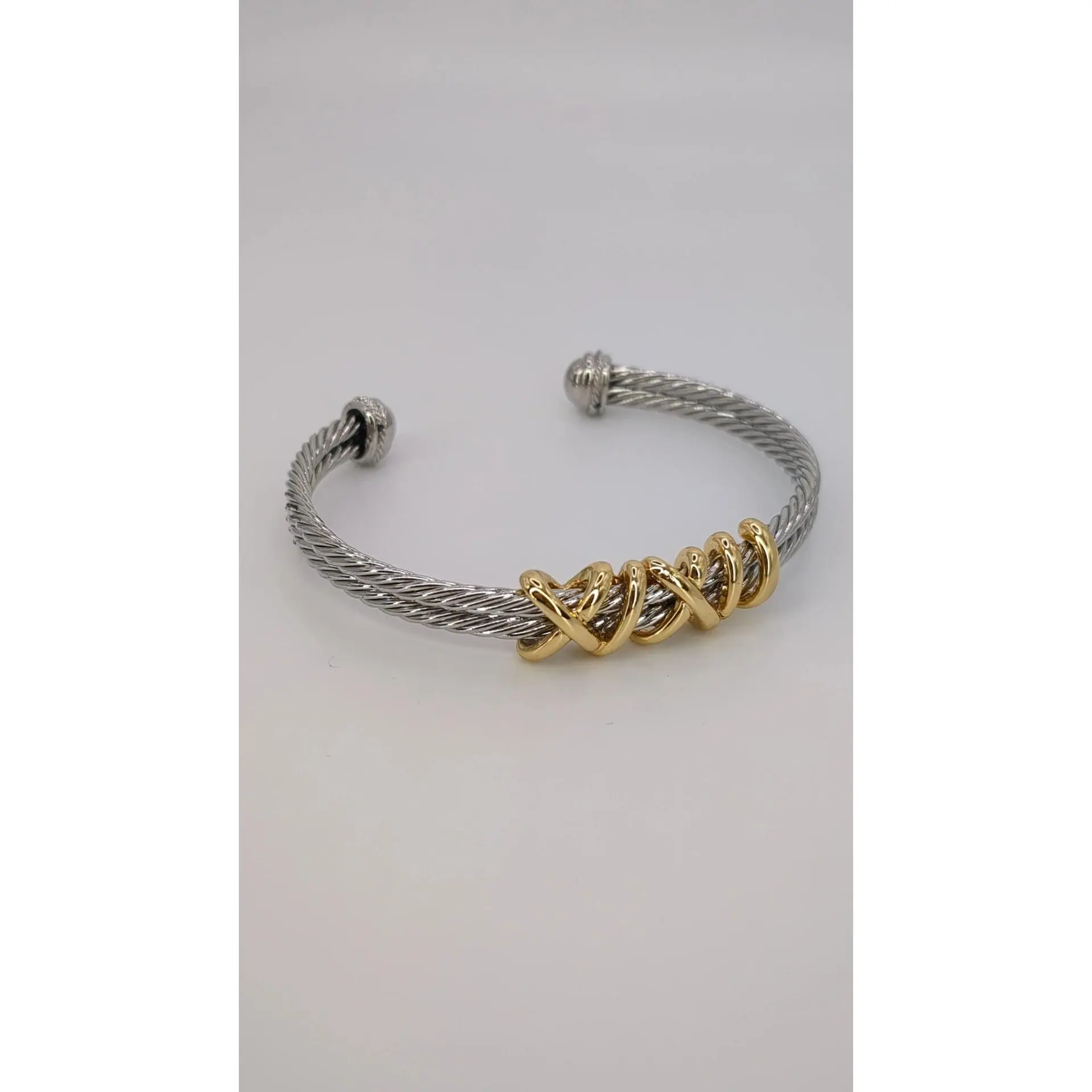 Wrapped Cable Bangle