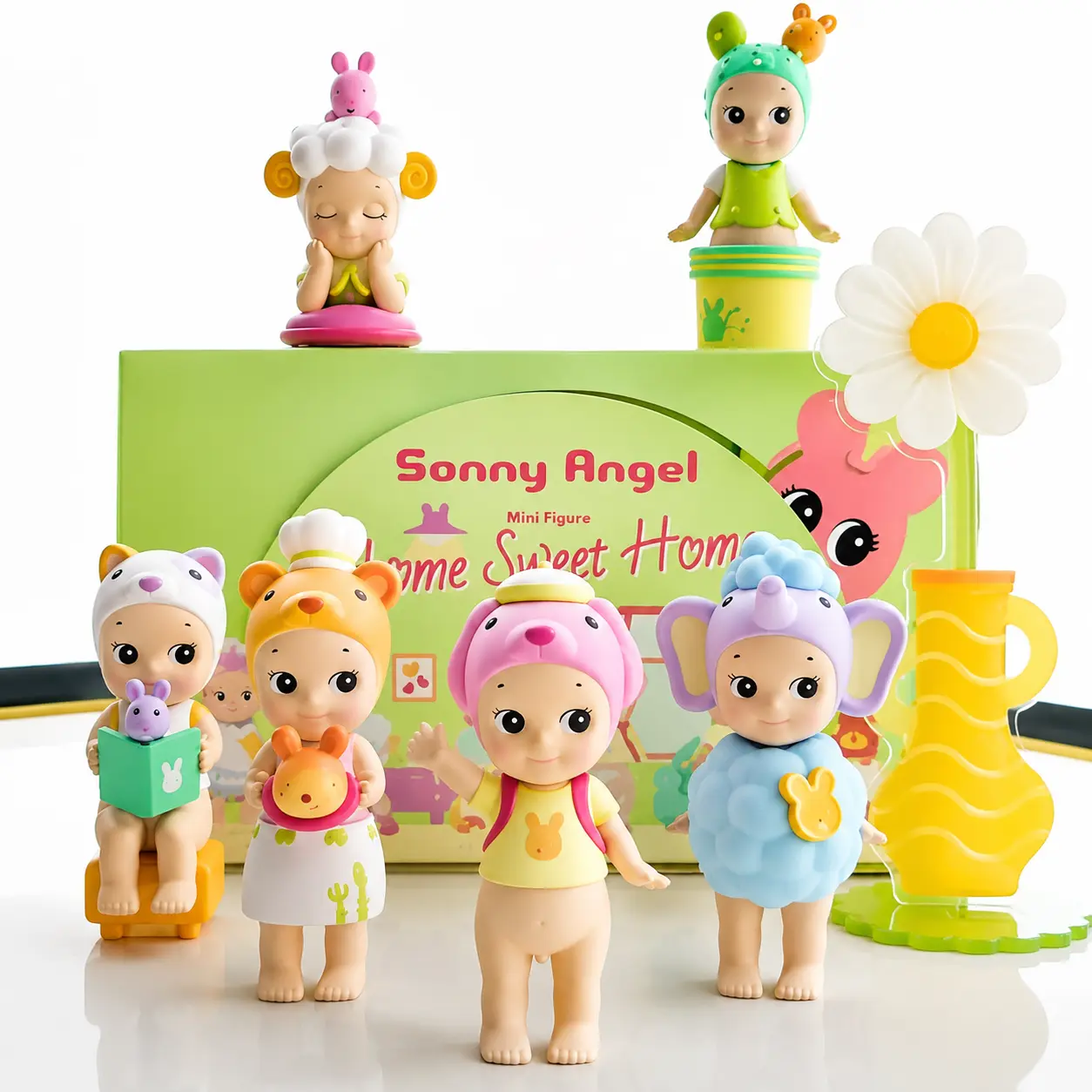 Sonny Angel Sweet Home Kawaii Mini Figure | Blind Box Collectible Home Desk Decor