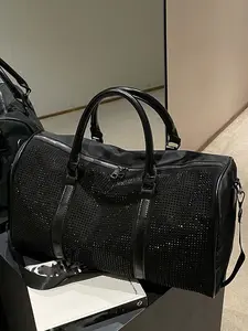 Simple classic retro Boston bag, fashionable business casual handbag messenger bag, retro handbag messenger travel bag, trendy and versatile with multiple colors to choose from, suitable for daily travel, shopping, etc.