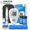 LINKSUN G-425-3 Blood Glucose Monitor Kit - No-Coding,Large Display,1 Lancing Device, Control Solution Incl, Advanced Accuracy, Easy Setup,Minimal Pain,Comfortable Experience - HSA/FSA Eligible for Home Use (100/50 Test Strips & 100/50 Lancets) gift ideas