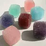 Mochichi by JoliSlime 1 Handmade Stressball - Snow-Like Granule Slime ASMR Dry Crackly Fidget for Anxiety, 5+ Years Neurodivergent Kids, Adulting Gifts, Whimsical Pocket Toy (Pick Your Color)