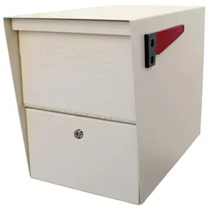 Mail Boss 7207 Package Master Mail Boss Security Mailbox White