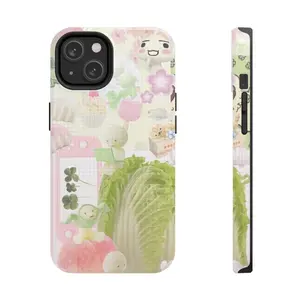 Green Smiski Phone Case, Cute Smiski Phone Case, Lucky Phone Case, Cute Cartoon Chic, Pop Culture Gift, Durable Phone Cases Phone Cover Hard Case Tough 2-piece Phone Case