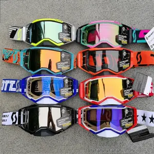 Fashion Motorcycle/ski goggles adjustable in multiple colors, suitable for men & women, windproof and dust-proof cycling glasses,sports sunglasses, motorcyclist Motocross Gear Protective Gear