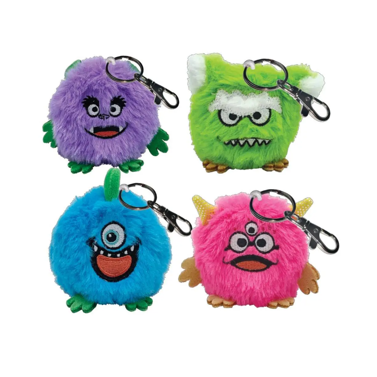 PBJ Silly Monsters Keyrings