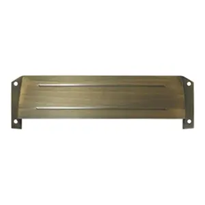 212 MAIN Antique Letter Box Hood, Solid Brass Door Hardware with Weatherproof, Corrosion-Proof Features for Mail Privacy