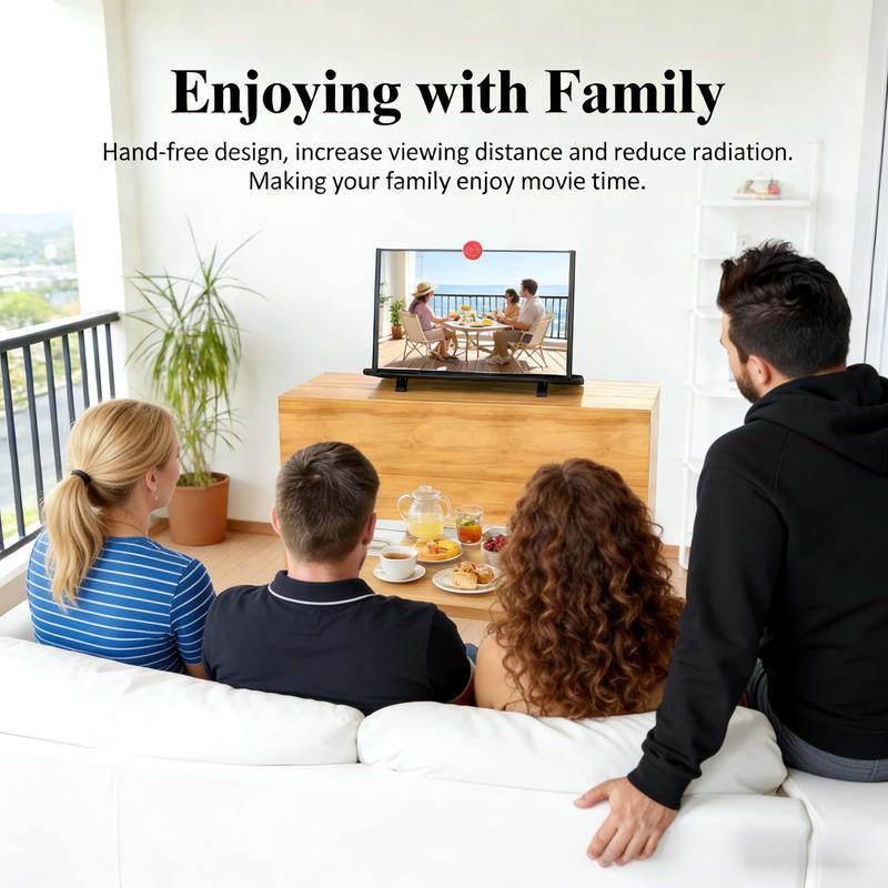 10" Screen Magnifier,3D HD Mobile Phone Magnifier Projector Screen Enlarger for Movies, Videos, and Gaming,Foldable Cell Phone Stand with Screen Amplifier,Supports All Smartphones -Valentine's Day