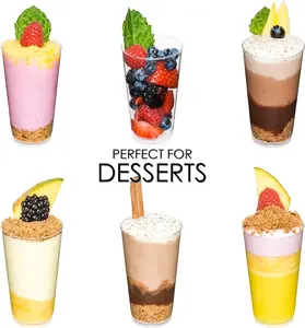 Elegant Clear Plastic Mini Shot Cups (1-Pack) - 3 oz. - Extra Heavyweight Plastic - Ideal for Parties & Home Use Disposable