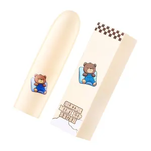 Lip Makeup Brush Even & Detailed Application on Lip Color Silicone Lip Brush