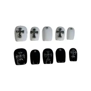 VOILEEDENAILS/MIE03-Press On Nails - Long or Short Nails Available in Various Colors and Styles