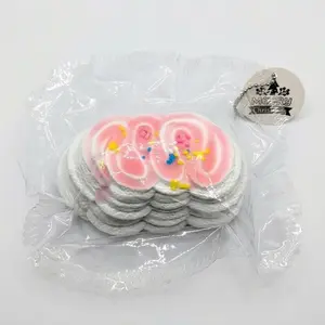 Food-Grade Silicone Peach Cream Tower Toast Squishy Fidget Toy - Soft, Rich Creamy Slime Texture, Handmade, Non-Toxic Sensory Toy, Decoration, Hand Exercise Tool