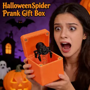 Spider Jump Scare Surprise  for Halloween & Christmas anxiety fidgets Mystery Box toys grown Easter