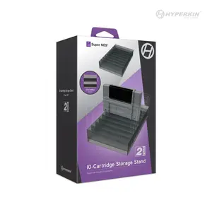 Hyperkin 10-Cartridge Storage Stand (2 Pack) For SNES®