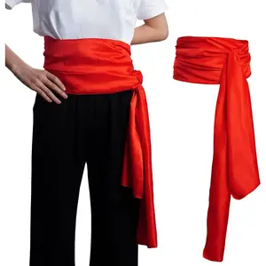 Satin Pirate Sash Pirate Medieval Renaissance Large Sash Halloween Costume Waist Sash Belt