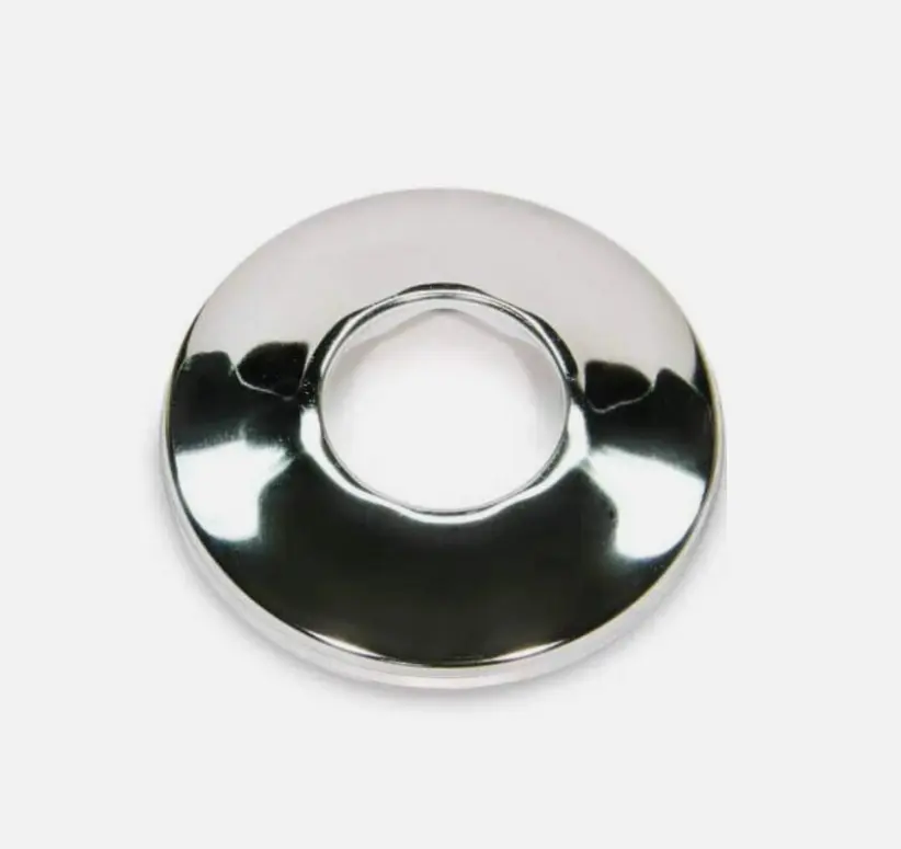 Escutcheon Flange 1/2" Copper Pack of 6 Round Disc Shape Metal Component