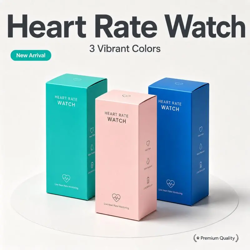 TikTok Shop Grand Sale square stylesSmart Wristband - Real-Time HeartRate Monitoring & Daily HealthTracker for Adults and Kids